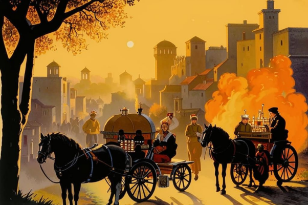 «Кипящий звук неторопливых арб...»