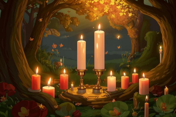 «На каштанах пышных ты венчальные...»