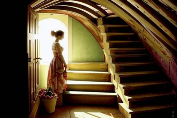 Лесенка («В югендстиле мансарда.  Я здесь новичок…»)