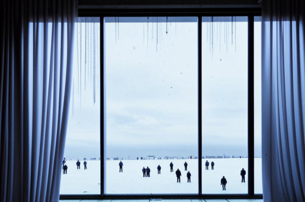 «Ангара, снегопад, рекостав...»