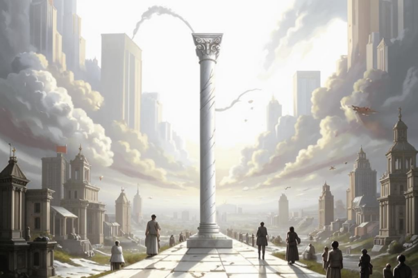 Вид на Пекин из Би-Юнь-Сы