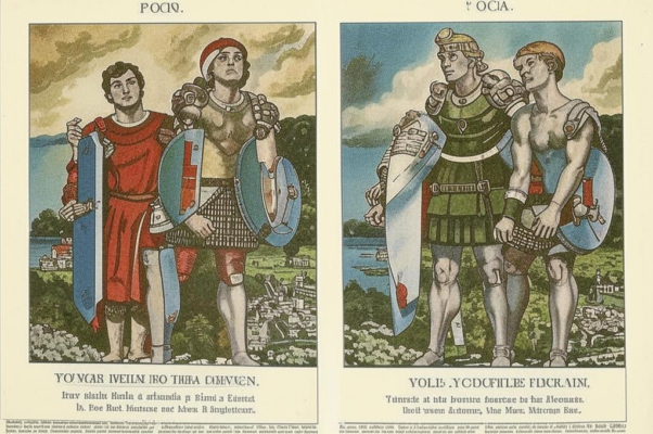 Двойник («Я римлянин, и мой отчетлив шаг…»)