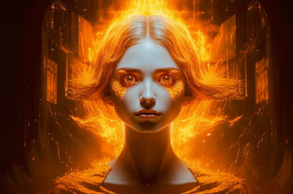 Зеркало («Твое лицо недвижно, словно слепок…»)