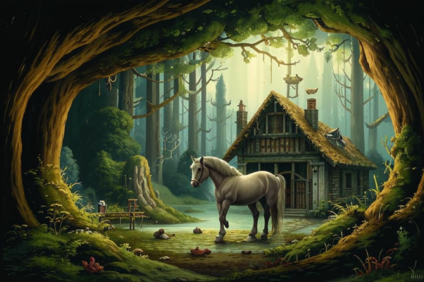 Конь («Давно заезженный Пегас …»)