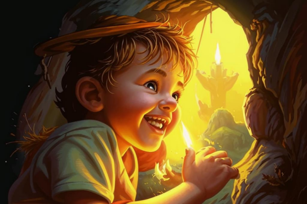 Луч («Младенца мы приветствуем в креди…»)