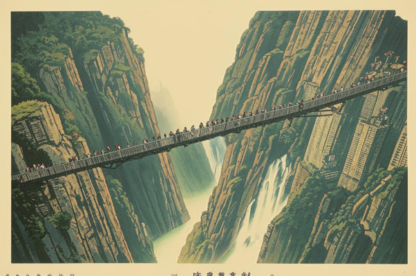 На середине моста