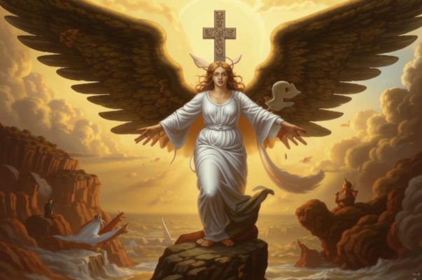 Отчаяние («Взметнулись крылья ― две руки креста, …»)