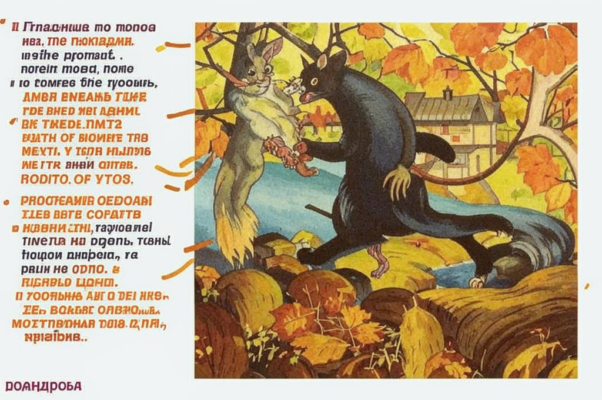 «В домик у осени на задворках...»