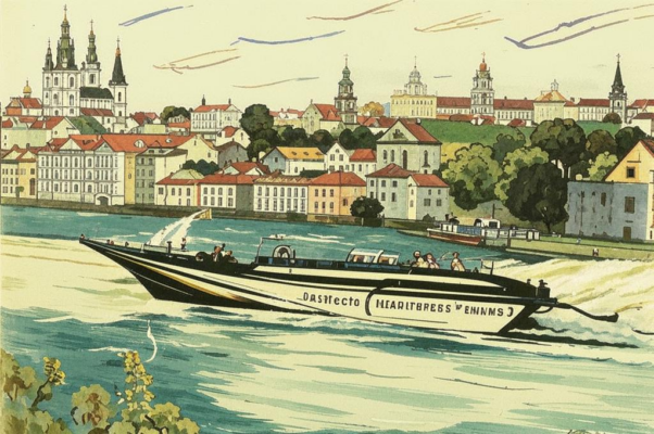 «Сам, не сам — по речке на моторке...»