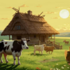 Элегия («Тепло с вечернею корово…»)