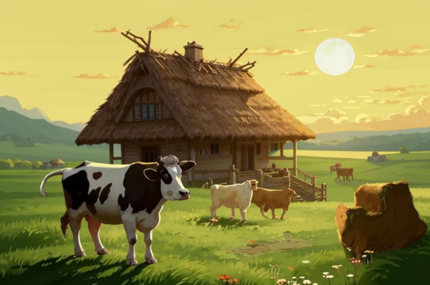Элегия («Тепло с вечернею корово…»)