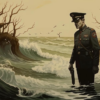 Лермонтов («Волны с кашлем бьют о берег…»)
