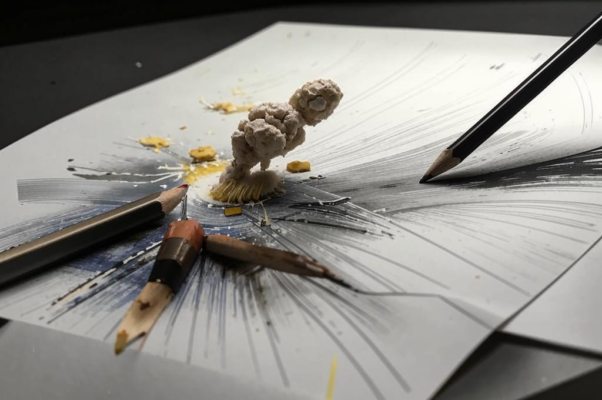 «Прикосновение к бумаге...»