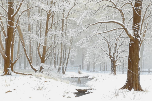 «Весна и снег. И непробудный...»