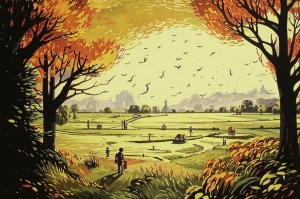 «За окном шумит листва густая...»