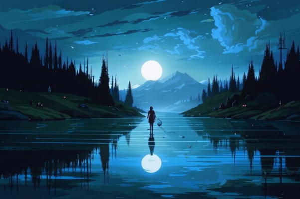 «Над голубыми озерами...»