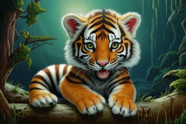 «Жил тигренок, числясь в нетях...»