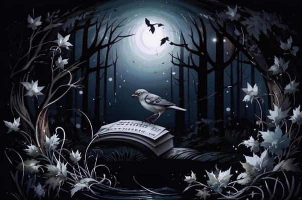 Соловей («Там, где хвои да листв…»)