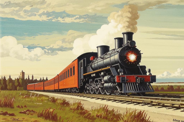 «Мы на канатах прем локомобиль...»