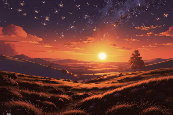 Степь («В слиянии неба с земле…»)