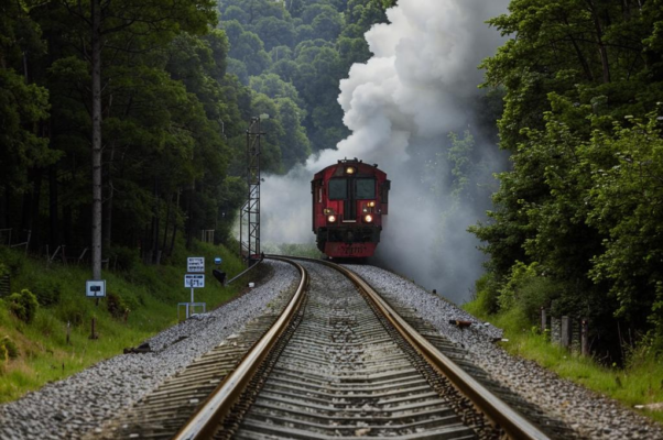 Поезд («Вьется, вьется, вьетс…»)