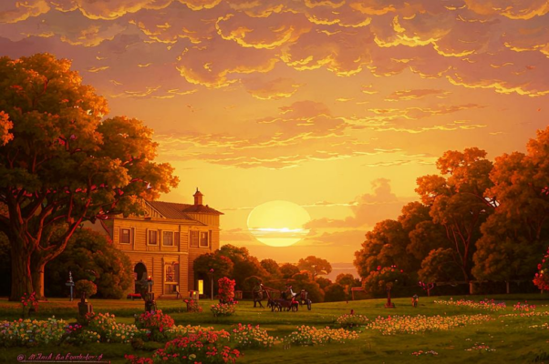 «По небесной пустыне обширной...»