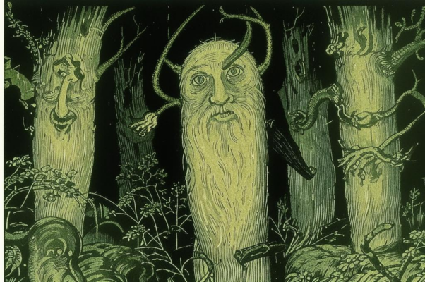 «Взмахами кожаных крыл надо мною проносятся лики...»