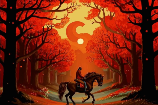 «Среди дубрав, одетых в багрянец...»