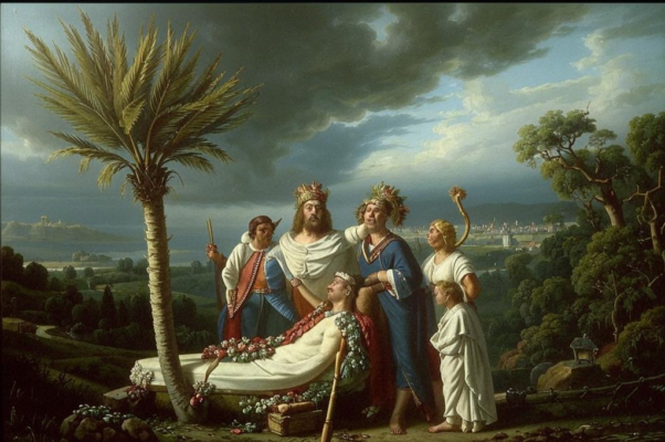 «Потом, когда неодолимый...» / «Он рос, как пальма молодая...»