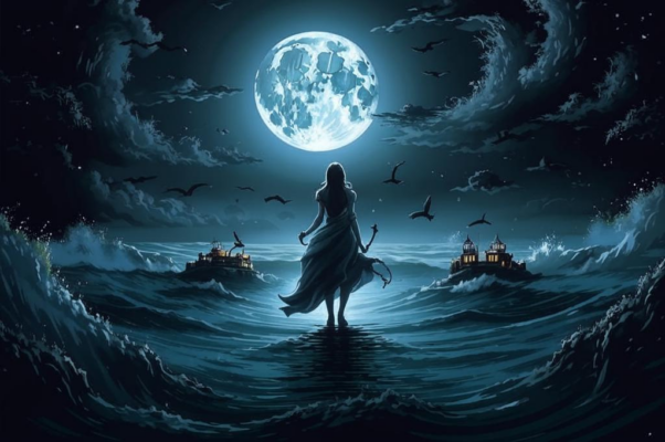 «Всходит медленно бледный лик...»