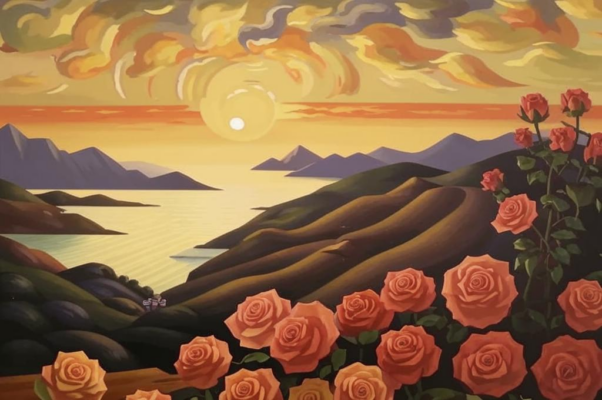 «Тихо и медленно запад гас...»