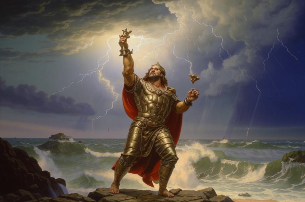 «Гремит в эфире властитель гроз — Дий...»