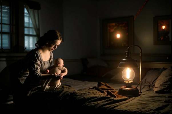 Баю-баюшки-баю («В темной горнице постель…»)