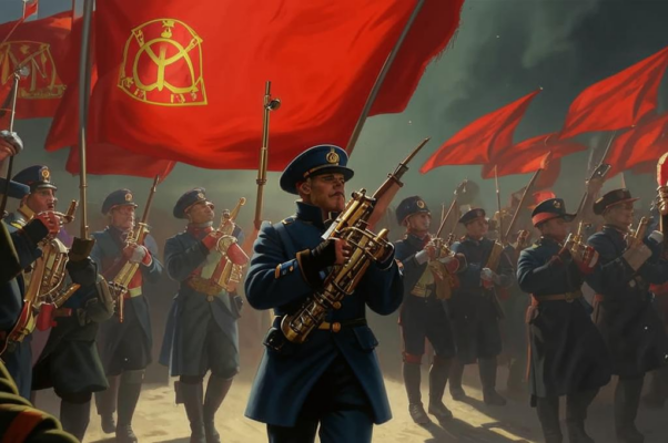 «Играет медь. Идут полки...»
