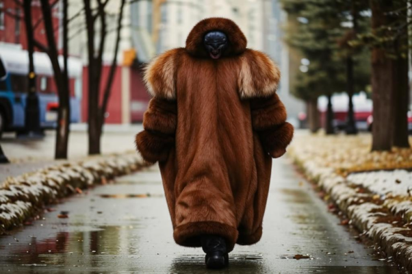 «Бобровая шуба идет веселясь...»