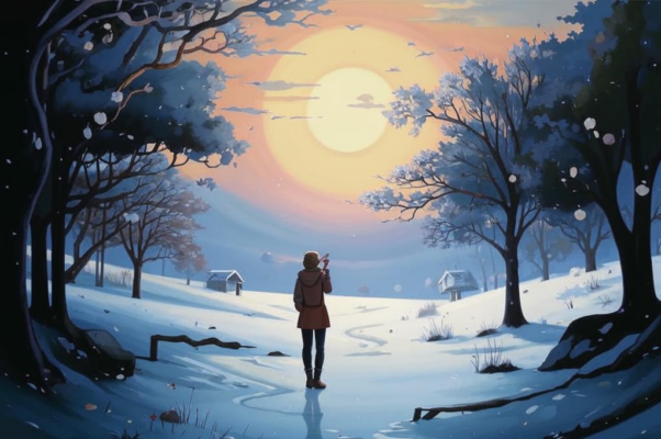 «В зимний день все кажется далеким...»