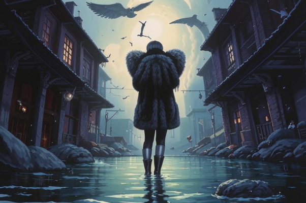 «За углом в пустынном мюзик-холле...»