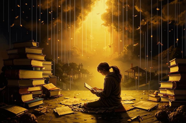 «Золотая пыль дождя и вечер...»