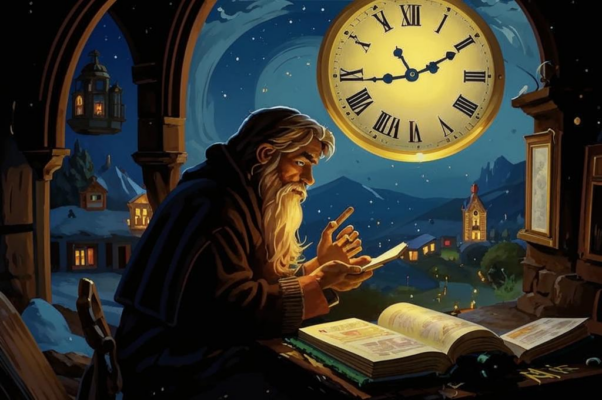 «Золотая рука часов...»