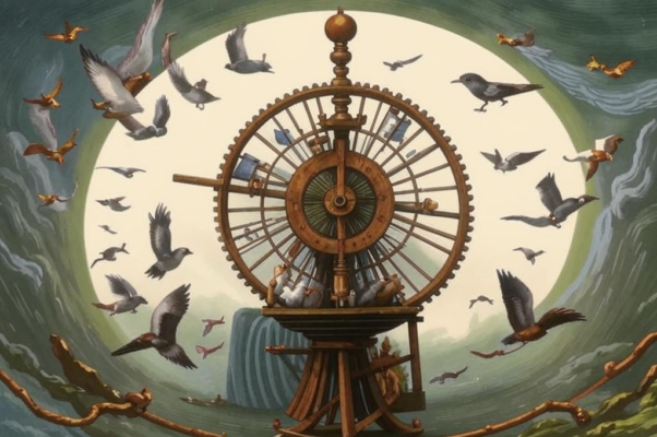 «Голос веретен был тонок...»