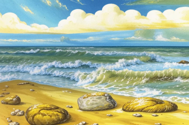 «Золотые дали. Спит туман...»