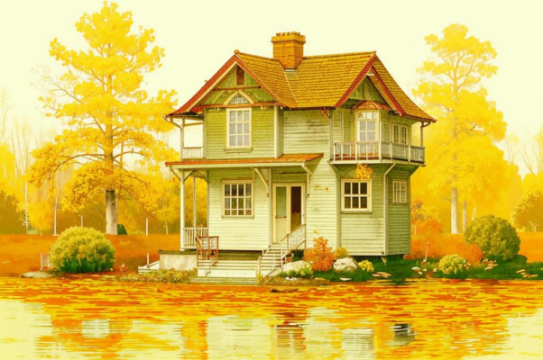 «Сияет осень и невероятно...»