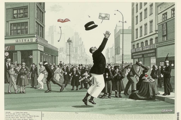 «Как в ветер рвется шляпа с головы...»