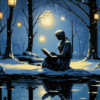 «Статуя читает книгу, спит младенец...»