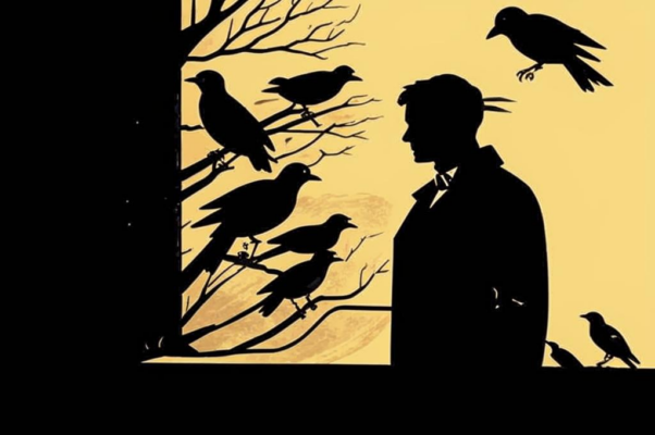 «Тень Гамлета. Прохожий без пальто...»