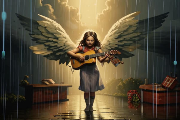 «Девочка возвратилась, ангел запел наугад...»