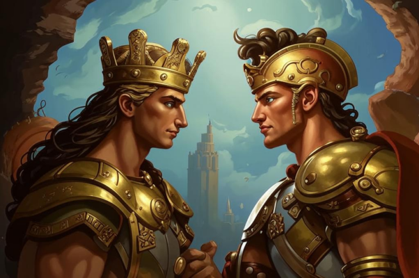 «Парис и Фауст, Менелай, Тезей...»