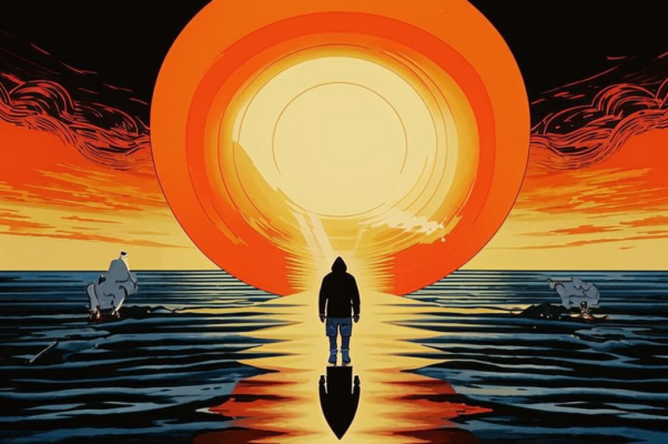 «Небо арктических цилиндров было наклонено к неземному...»