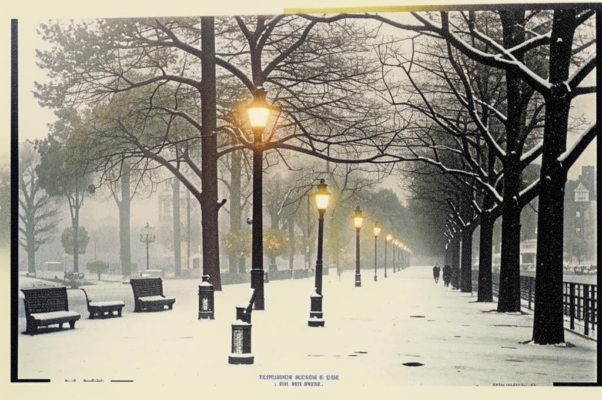 «Снег идет над голой эспланадой...»