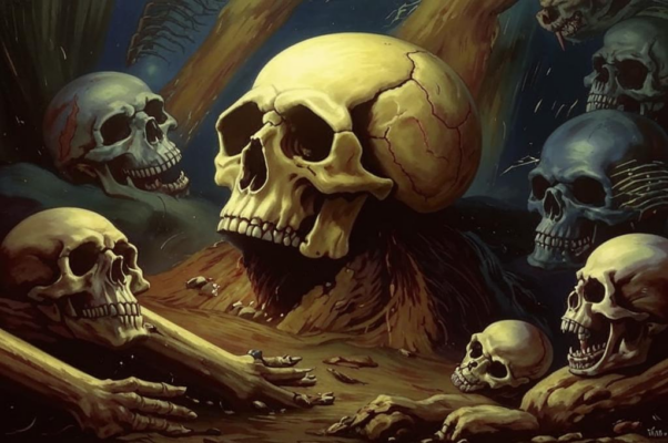 «Черепаха уходит под череп...»